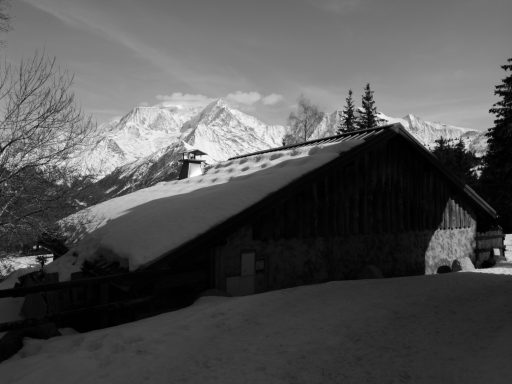 Le Bettex et le Mont-Blanc